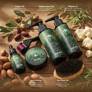 Coffret cadeau <span class=keywords><strong>de</strong></span> soin <span class=keywords><strong>de</strong></span> la <span class=keywords><strong>barbe</strong></span> 100% naturel, kit <span class=keywords><strong>de</strong></span> toilettage en 4 étapes, huile <span class=keywords><strong>de</strong></span> croissance <span class=keywords><strong>de</strong></span> la <span class=keywords><strong>barbe</strong></span>, shampoing, après-shampoing, baume à <span class=keywords><strong>barbe</strong></span> pour hommes - Product Image 3