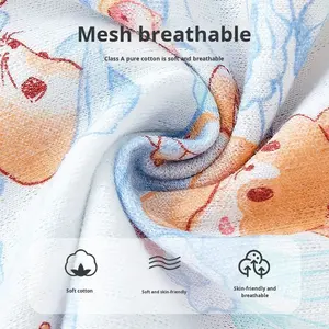 Fascia per Pancia Estiva Sottile Unisex Casual 100% Cotone, Copri-Gambe Protettore per Pancia, Gilet Mezza Schiena per Neonati, Anti-Freddo Traspirante - Product Image 2