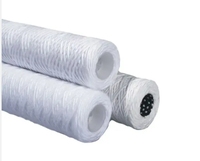 20/30 pouces 5 microns polypropylène chaîne enroulée Pp fil cartouche filtrante Pp coton élément filtrant fil enroulé filtres pour Machine