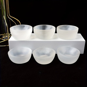 Cuencos Decorativos Redondos de Cristal de Cuarzo Selenita Natural al por Mayor - Product Image 2