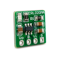 Module de chargeur de batterie au lithium CRLD20MA 3,7 V 500 mA avec sortie LDO 3 V 3,3 V ultra compact 12x11 mm