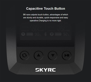 Cargador/Descargador de Baterías Inteligente Original SKYRC B6 Nano <span class=keywords><strong>DUO</strong></span> 2x100W 15A AC, Compatible con la Aplicación SkyCharger para Modelos RC - Product Image 5