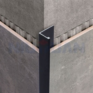NIUYUAN Garniture de <span class=keywords><strong>carrelage</strong></span> en aluminium à angle en L au design moderne pour la <span class=keywords><strong>d</strong></span>écoration intérieure - Product Image 2
