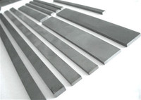 Usine en gros haute dureté haute Performance 2MM, 3MM,4MM, plaque de carbure de 330mm de long, bandes de carbure de tungstène