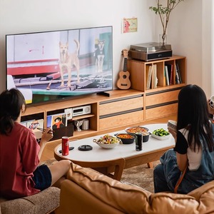Meuble de rangement modulaire en bois massif multifonctionnel pour salon, bibliothèque avec tiroirs et étagères pour l'organisation de la maison - Product Image 2