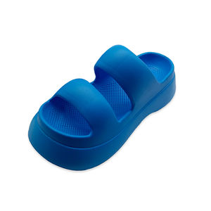 Nueva moda para mujer, zapatos de playa suaves de fondo grueso para exteriores, cómodos zuecos con punta abierta para zapatillas con amortiguación, moda de moda - Product Image 3