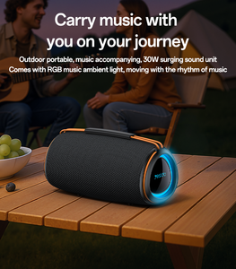 Yesido bt5.3 30W loa không dây với 2000mAh pin với RGB ánh sáng mini Loa ysw38 - Product Image 4