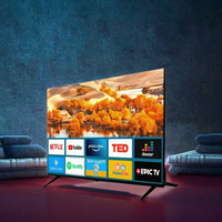 Televisor Inteligente QLED OEM de 85 Pulgadas, 4K, 144Hz, con Marco Delgado, Android 14, WiFi/USB DLNA, Garantía de 3 Años, Envío en 3 Días
