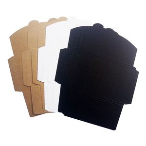 160x105mm Blank DIY <b>Envelope</b> Black White Kraft Paper <b>Envelope</b> Postcards 350gsm Greeting Card Cover Photo Packaging Boxes - Product Image 4