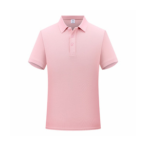 Polo Shirt Short Sleeve Solid Color Polyester Quick Dry Workwear Daily Wear - Product Image 3