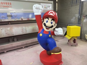 Estatua de Fibra de Vidrio de Tamaño Real de Super Mario, Luigi y <span class=keywords><strong>Yoshi</strong></span>, Decoración para Centros Comerciales, Parques, Famosa en Internet, Figura Personalizada de Fábrica - Product Image 4