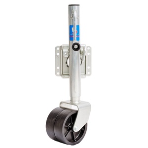 Support de cric de <span class=keywords><strong>remorque</strong></span> de bateau de camion à pince robuste de 1500 lb avec <span class=keywords><strong>roue</strong></span> en plastique de 6 ''8'' pour <span class=keywords><strong>remorque</strong></span> - Product Image 1