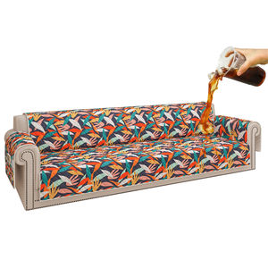 Nueva Funda de Sofá Elástica Impermeable de 3 Plazas con Diseño Floral, Antideslizante, Resistente a los Arañazos, Lavable, para Uso en Hoteles - Product Image 1