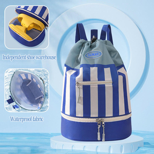 Bolsa Impermeable para Natación, <span class=keywords><strong>Mochila</strong></span> Impermeable para Senderismo, Bolsa de Almacenamiento Separada para Niños y Niñas, para la Playa - Product Image 5