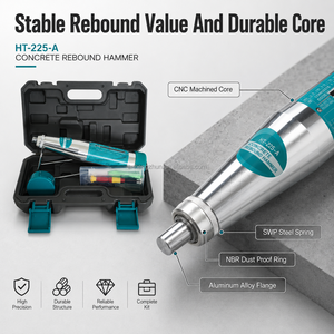 Martillo de Rebote para Concreto HT 225 a Estándar, Compatible con GB 9138 JJG 817 <span class=keywords><strong>JGJ</strong></span> 23, Dispositivo de Prueba de Calidad - Product Image 4