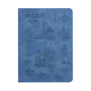 Poetic Hangzhou Stamp <b>Book</b> Creative Die Cut Notebook Thematic Travel Souvenir Gift <b>Set</b> For Tourists - Product Image 3