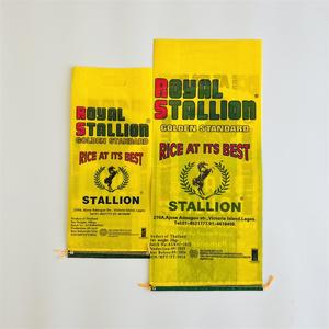 Sacs en plastique tissé PP laminé Bopp pour le stockage du blé, du sucre en roche et du riz, vides, de 25 kg et 50 kg, de la marque Nigeria <span class=keywords><strong>Mama</strong></span> Gold - Product Image 6