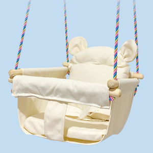 Silla Colgante Interior y Exterior y <span class=keywords><strong>Hamaca</strong></span> para Bebé con Protección de 360 Grados, Columpio para Niños, Silla Colgante para Niños - Product Image 1