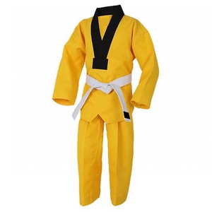 Ropa Deportiva de Artes Marciales, Uniformes de Taekwondo, Mangas Largas, Cuello en V, Trajes Deportivos, Uniformes de Taekwondo para Entrenamiento y Competencia de Combate - Product Image 4