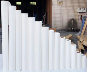 Papel de impresión de transferencia de sublimación blanco de secado rápido de bajo costo, tamaño personalizado para transferencia de calor en ropa textil, tela de poliéster - Product Image 1