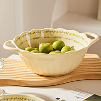 ESTICK Bol en porcelaine émaillée Vaisselle élégante et de grande valeur Bol à riz et à soupe compatible micro-ondes et lave-vaisselle