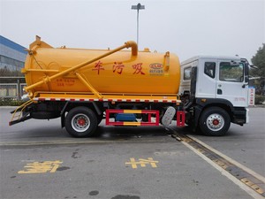 Camión Cisterna para Aguas Residuales Dongfeng D9 Nuevo, Hecho a Medida, 12 Toneladas, Precio Económico - Product Image 2