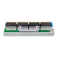 Módulo de Relé Enchufable Shimaide SMD-32DO-1NO-DRY-FT de 32 Canales 1NO, Montaje en Riel DIN, Conector IDC, Bloque de Terminales de Salida PLC