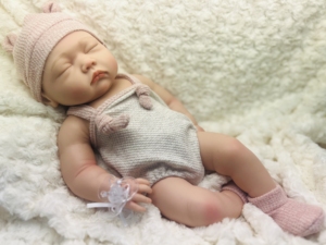 Muñeca Bebé <span class=keywords><strong>Reborn</strong></span> de Silicona Suave de 18 Pulgadas, Juguete <span class=keywords><strong>para</strong></span> Niños con Almohada/Chupón/Pañal/Biberón - Product Image 2