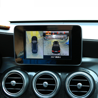 Système universel HD 2D 3D 360 degrés surround bird view pour lecteur de voiture système android