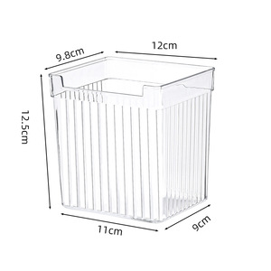 กล่องเก็บของข้างประตูตู้เย็นแบบใส สำหรับจัดเก็บอาหาร ผลไม้ ผักในครัว - Product Image 4