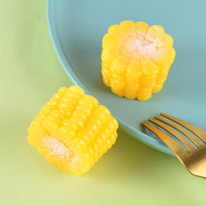 Maïs et légumes artificiels, segments de maïs factices, modèles alimentaires décoratifs, accessoires de décoration pour restaurants de fondue et jeux d'imitation alimentaire - Product Image 3