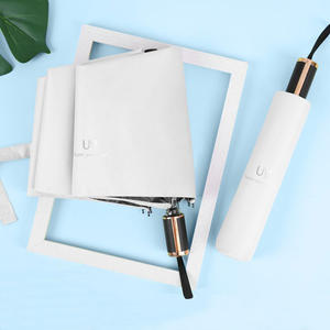 Персонализированный ручной Зонт <span class=keywords><strong>UPF</strong></span> 50 с тремя складками для деловых подарков, наружная реклама от оптовиков - Product Image 1