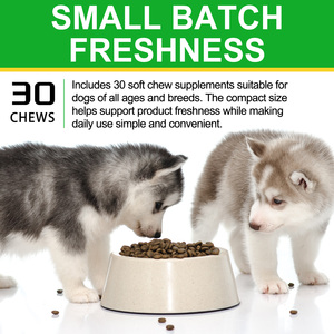 Oimmal Oem Complément Alimentaire Naturel pour Animaux de Compagnie, Friandises à Mâcher <span class=keywords><strong>Anti</strong></span>-<span class=keywords><strong>Puces</strong></span> <span class=keywords><strong>et</strong></span> <span class=keywords><strong>Tiques</strong></span> pour Chiens, Levure de Bière, Vitamines B12 B6, Soin de la Peau - Product Image 6