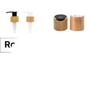 20/410 24/410 taille Logo personnalisé accepter bouchons de disque en bambou pour bouteilles couverture distributeur de bambou bouchon à vis supérieur de disque en bambou naturel - Product Image 5