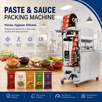 Machine de scellage de sauce chili à faible coût et haute qualité pour emballages plastiques, machine simple d'emballage de pâte d'arachide