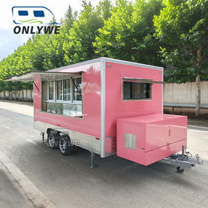 Australia Standard Certificate Mobile Food Truck Trailer Fully Equipped Burger Hot Dog <b>Bbq</b> Concession Trailers With Ac for Sale - Product Image 3