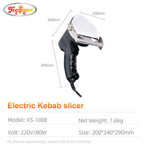 Trancheuse électrique à <span class=keywords><strong>kebab</strong></span> en acier inoxydable pour <span class=keywords><strong>machine</strong></span> à <span class=keywords><strong>kebab</strong></span> spéciale pour KS-100E à couper la viande - Product Image 6