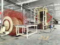 Ligne de production entièrement automatique de panneaux de particules, équipement de fabrication de contreplaqué et de panneaux de particules