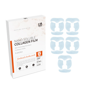 NANO SOLUBLE COLLAGEN Hyaluron säure Hautpflege Gesichts-und Körper blatt maske Gesichts maske für leuchtende Stirn backe für Gesicht und Körper - Product Image 6