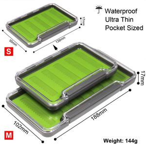 Boîtes de matériel de pêche en plastique étanche pour truite saumon <span class=keywords><strong>nymphe</strong></span> Streamer mouches <span class=keywords><strong>mouche</strong></span> crochet accessoire pour la pêche en rivière - Product Image 5