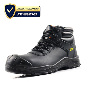 Nuove <span class=keywords><strong>Scarpe</strong></span> <span class=keywords><strong>Antinfortunistiche</strong></span> da Lavoro in Vera Pelle Impermeabile Antiscivolo <span class=keywords><strong>per</strong></span> Uomo, Stivali di Sicurezza con Punta in Acciaio - Product Image 1