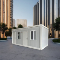 Petites maisons préfabriquées en acier et panneau sandwich Conteneur de bureau Agrandir Petites maisons extérieures Petites maisons préfabriquées