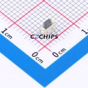 HX-2x4x3.5CA-2.5N Tactile Switch SMD Switch Single Pole Single Throw 2.5N Horizontal Mount 4.55mm - Product Image 1