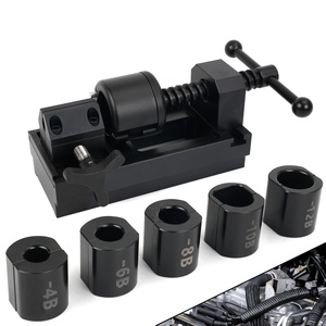 Auto Repair <b>Tool</b> Manual AN Fitting Installation Kit With Adapters For Fuel Line Maintenance HR062 - Product Image 1