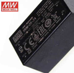 MeanWell <span class=keywords><strong>IRM</strong></span>-15/<span class=keywords><strong>20</strong></span>/30/45/60/90-5/<span class=keywords><strong>12</strong></span>/15/24/48 ST Module d'alimentation à découpage en plastique scellé Caractéristiques de sortie <span class=keywords><strong>IRM</strong></span> AC-DC - Product Image 4