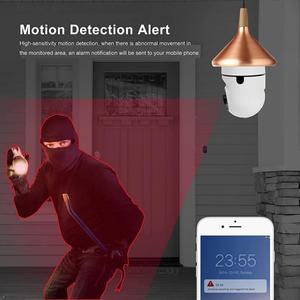 Caméra de maison intelligente <span class=keywords><strong>YI</strong></span> <span class=keywords><strong>IOT</strong></span> V380 E27, Vision nocturne en couleur, 1mp, 2mp, 3mp, pas cher, prise d'ampoule, Wifi, caméra PTZ, offre spéciale - Product Image 4