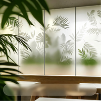 Panneau en résine PETG effet craquelé translucide pour la décoration de cloisons intérieures