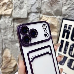 เคสใสกันกระแทกแบบ TPU ชุบไฟฟ้า สำหรับ <span class=keywords><strong>iPhone</strong></span> 17 และ S25 - Product Image 4