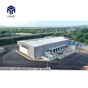 Armação aço construção pré-fabricada garagem casas pré-fabricadas armazém construção metal estrutura aço galpão oficina