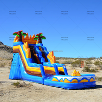 Toboggans aquatiques gonflables de haute qualité pour piscines, fabriqués par le fabricant, en vente